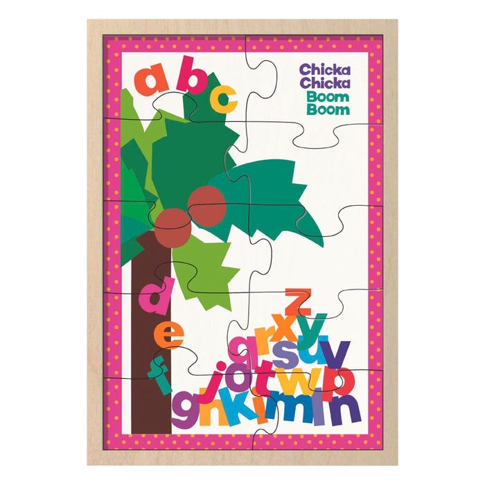 BeginAgain Chicka Chicka Boom Boom Puzzle, 10 Pieces