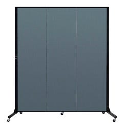 Screenflex Simplex Light Duty Room Divider, 3 Panels, 5 Feet 9 Inches x 6 Feet 5 Inches 4001396