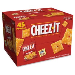 Cheez-It Baked Snack Crackers, Pack of 45