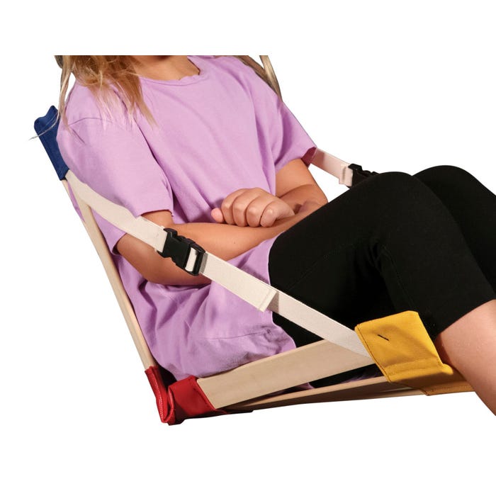 HowdaHug2 Chair with Adjustable Seat Strap, Multicolor