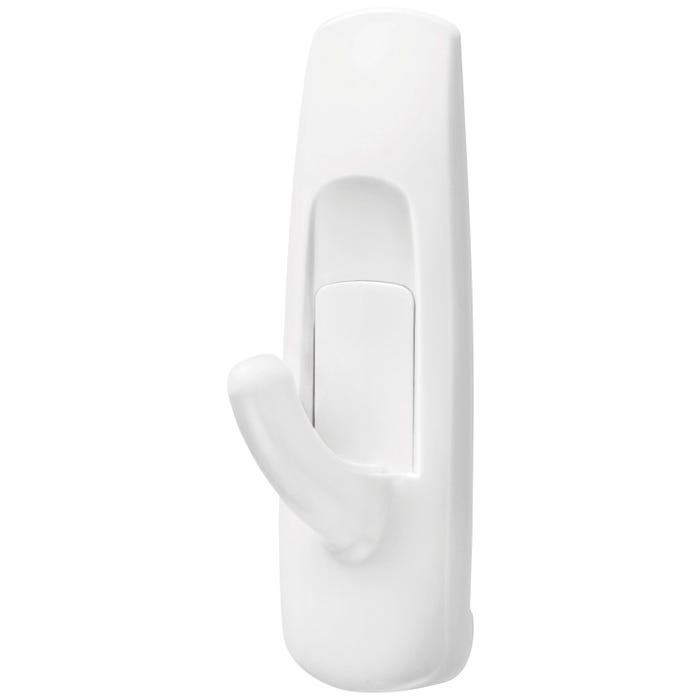 Command Medium Utility Hooks, 3 Pound Capacity, White, Pack of 37