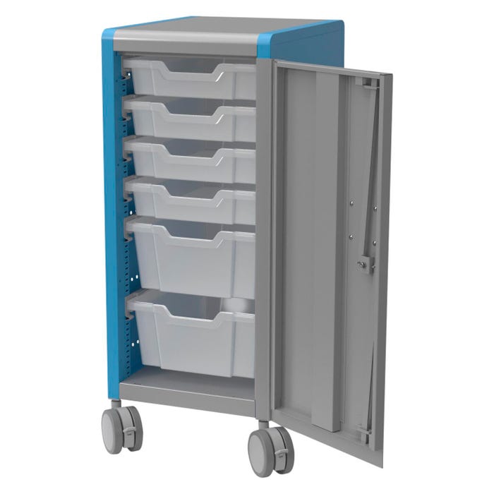 Classroom Select Geode Cabinet, 6 Tote Trays