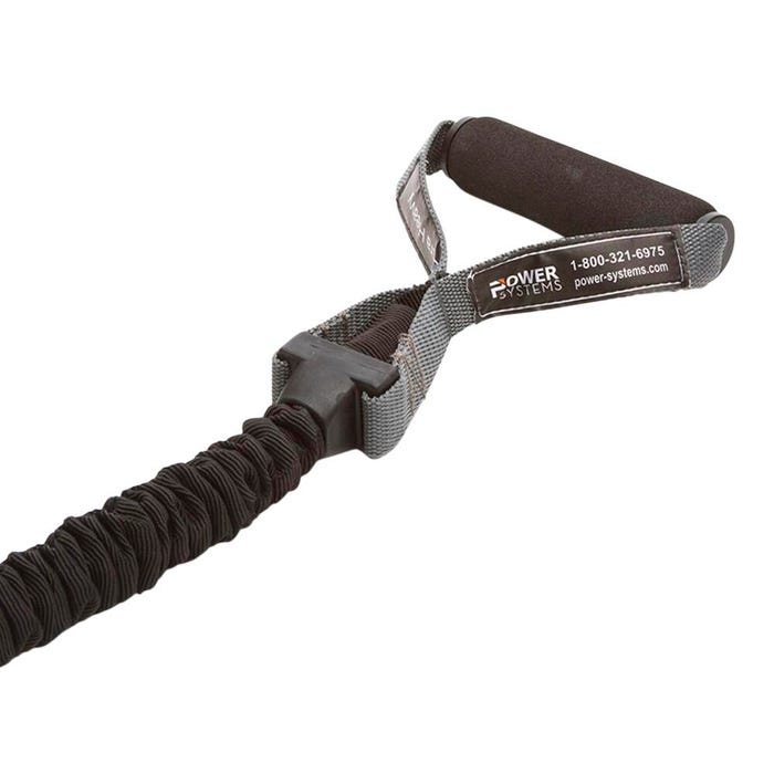 Power Systems Covered Resistance Tube, Ultra Heavy, 48 Inches, Resistance Range 22 to 85 Pounds