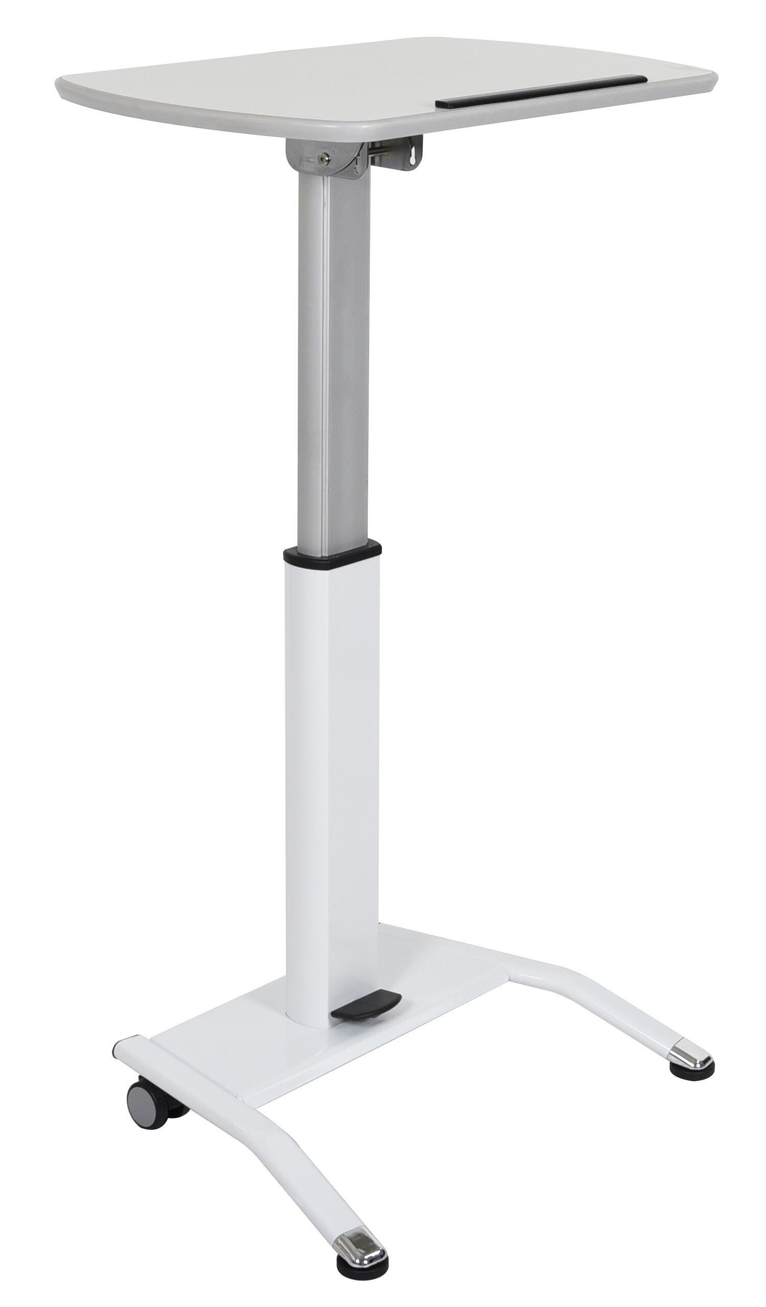 Luxor Pneumatic Height Adjustable Lectern 25-1/2 x 7 x 28-42-1/2 1581424
