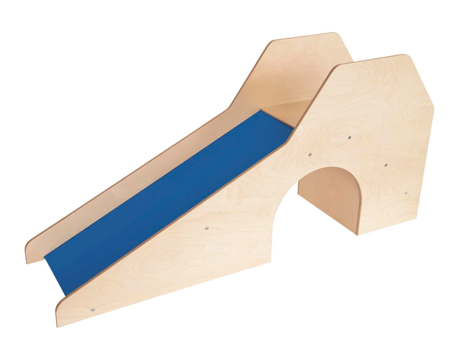 Whitney Brothers Slide with Stairs and Tunnel, 16-1/2 x 59 x 28 Inches, Natural, Item Number 2095290