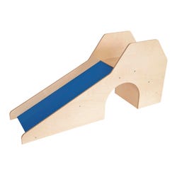 Whitney Brothers Slide with Stairs and Tunnel, 16-1/2 x 59 x 28 Inches, Natural, Item Number 2095290