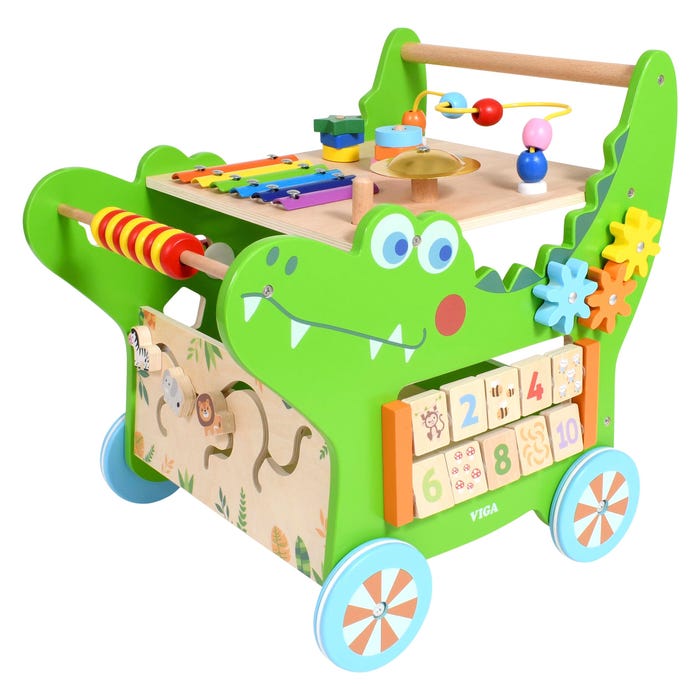 Spark & Wow Crocodile Activity Walker, 16-3/8 x 14-1/4 x 17 Inches