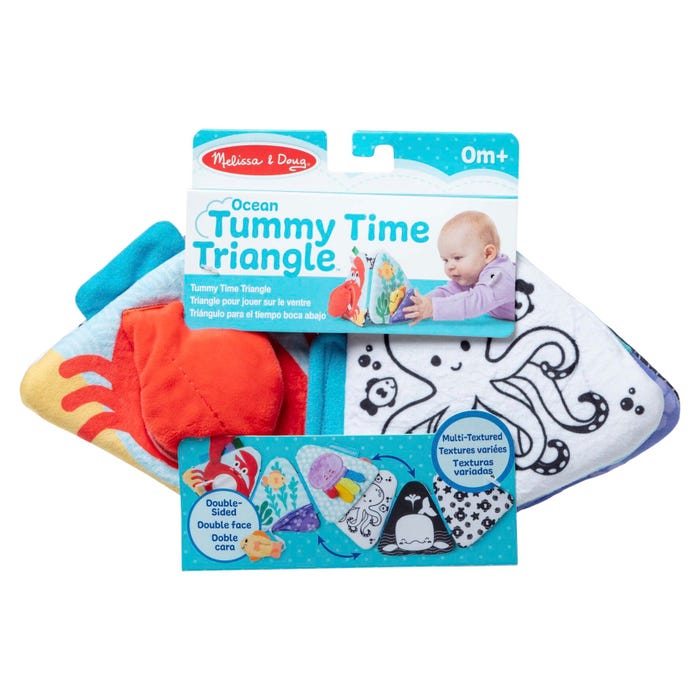 Melissa & Doug Ocean Tummy Time Triangle