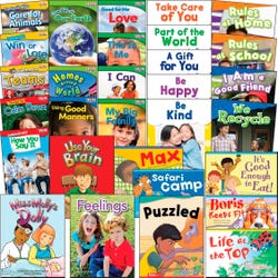 Teacher Created MaterialsEssential Classroom Bin for Social Emotional Learning, 31-Book Set for Grades K-1, Item Number 2041270