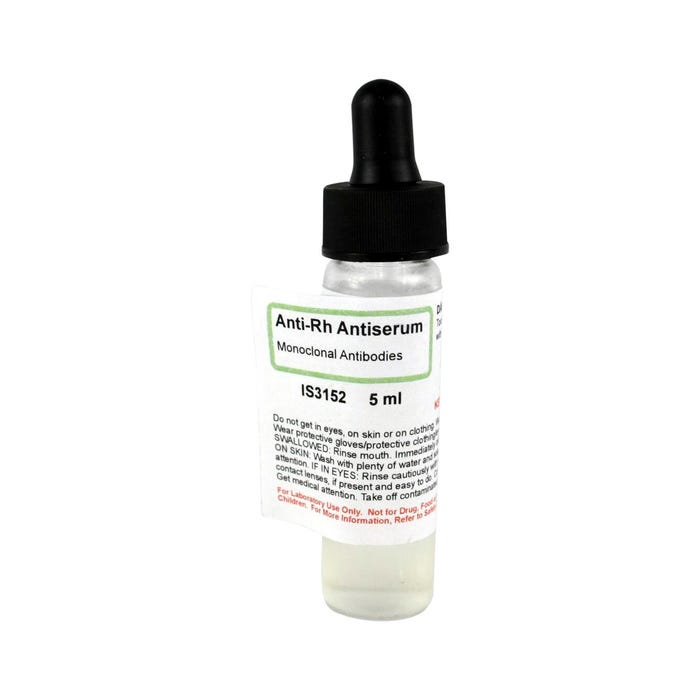 Innovating Science Blood Typing Antisera Anti-Rh
