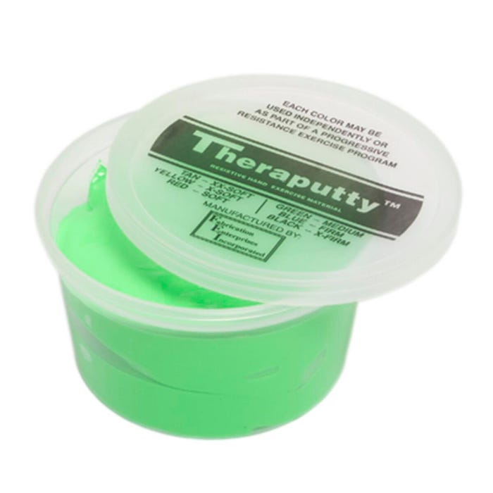 CanDo Medium Theraputty, 1 Pound, Green