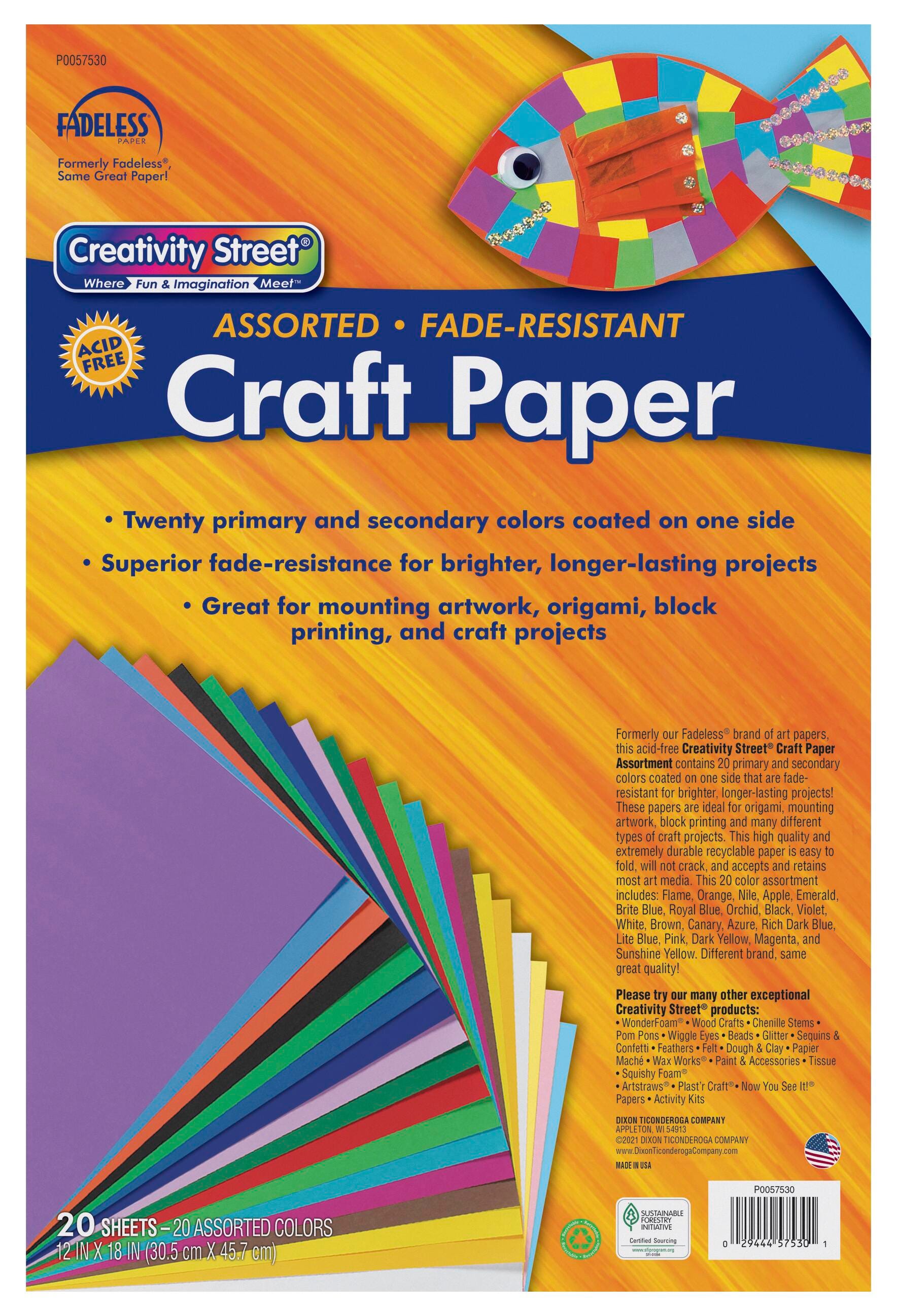 Fade Resistant Paper, Item Number 207391