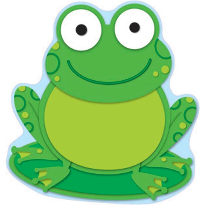 carson-dellosa-frog-design-single-cutout for Free Printable Frog Name Tags Carson-Dellosa Frog Design Single Cutout for Free Printable Frog Name Tags