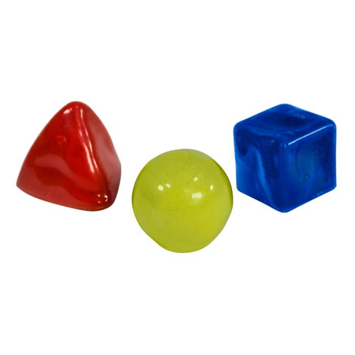 Abilitations SandShapes Sensory and Fidget Set, Set of 3, Item Number 1284237