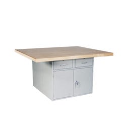 Montisa 4 Station Workbench with 4 Drawers and 2 Double Doors