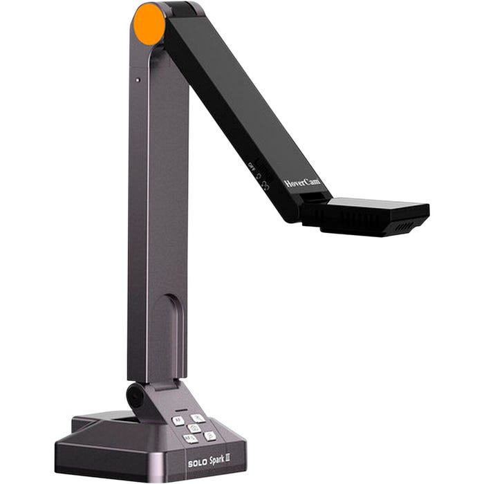 Hovercam Solo Spark II Document Camera, 8x Digital Zoom, 8 MegaPixels, Black