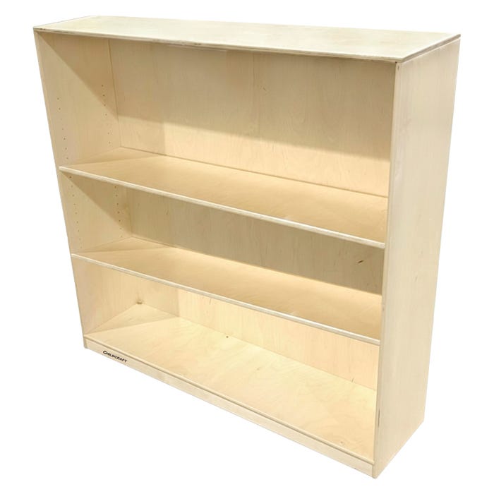 Childcraft Adjustable Bookcase, 3 Shelves, 46 x 12 x 44 Inches