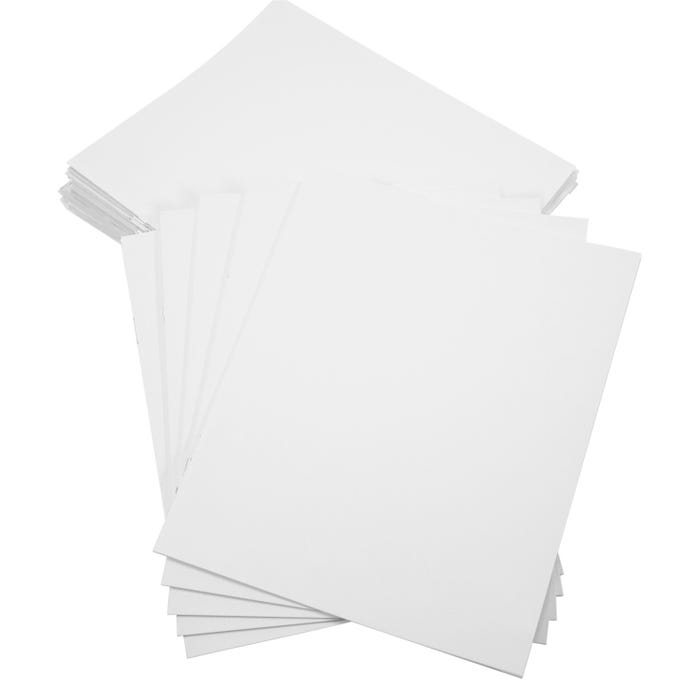 Sax Softcover Thin Blank Books, 7 x 8-1/2 Inches, 4 Sheets, Pack of 24
