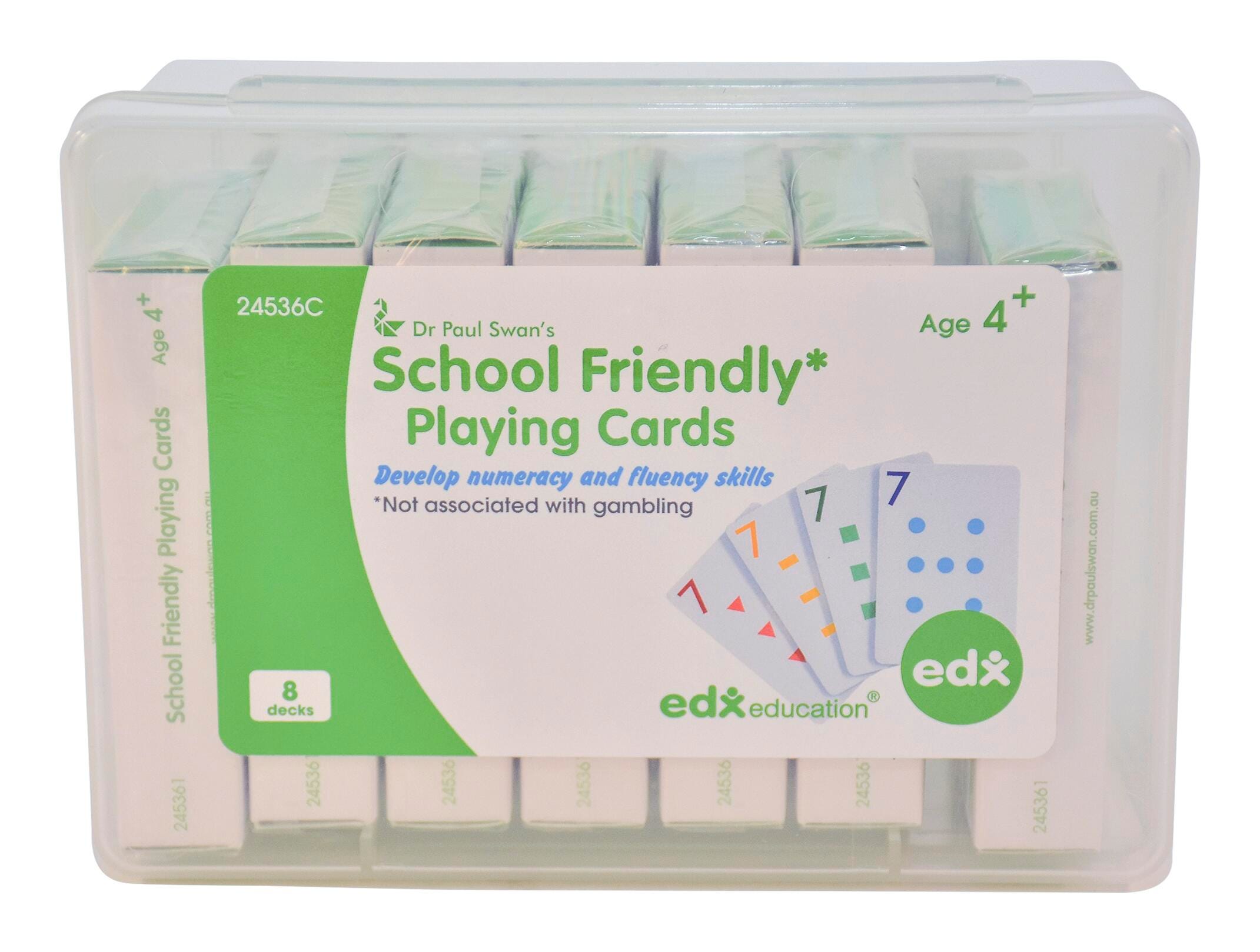 Achieve It! School Friendly Card Deck Playing Cards, Set of 56, Item Number 2098991