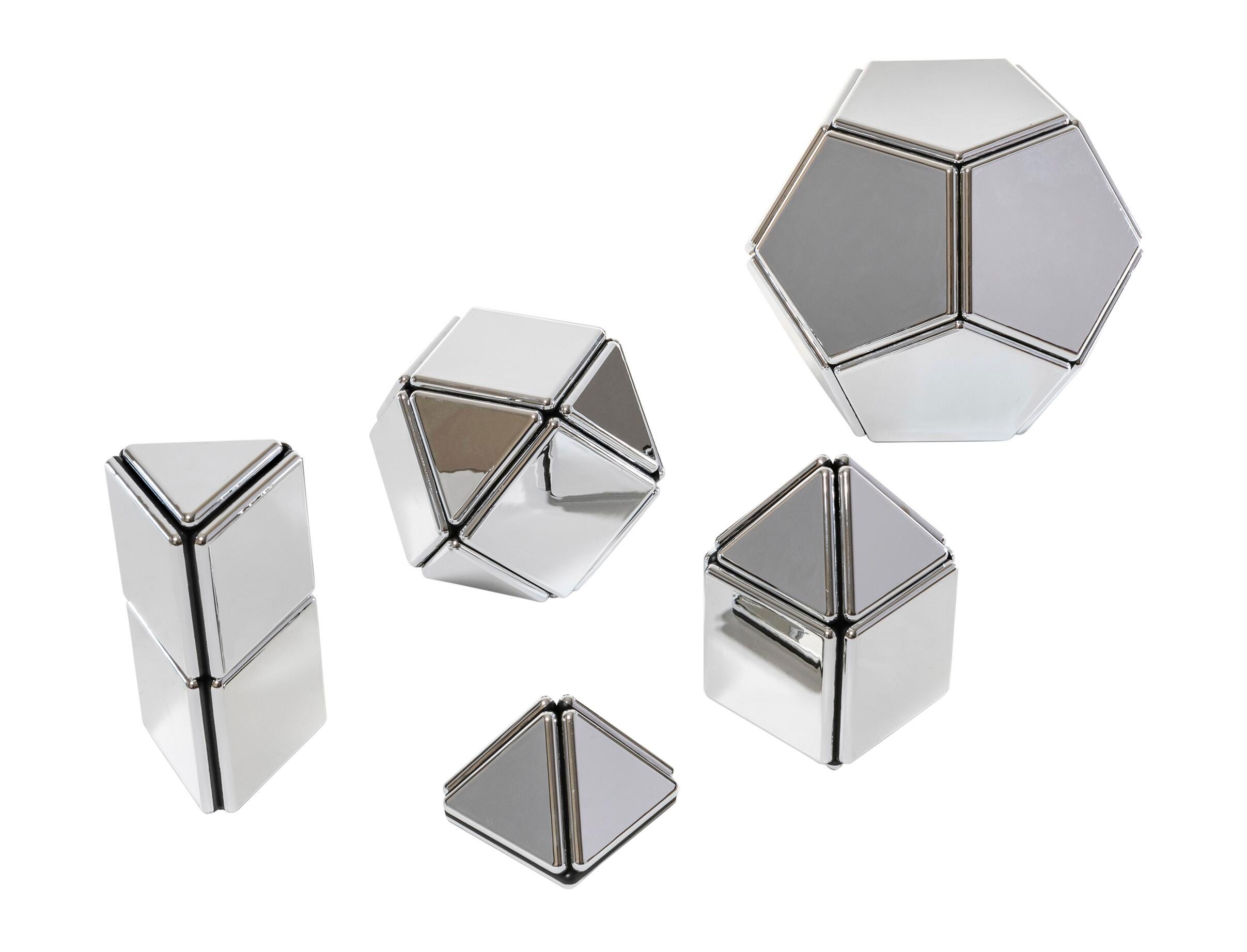 Polydron Mirrored Magnetic Polydron, 48 Pieces 2150821