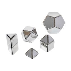 Polydron Mirrored Magnetic Polydron, 48 Pieces 2150821