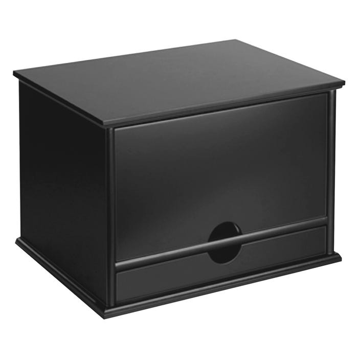 Victor Desktop Organizer, 13 x 10-1/2 x 9-2/5 Inches, Midnight Black