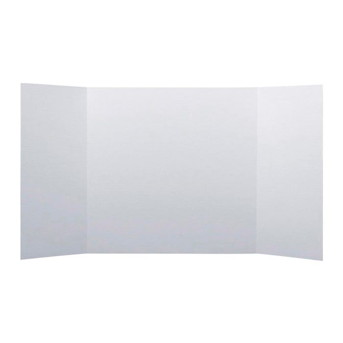 Flipside 1 Ply White Project Board, 28 x 40 Inches, Pack of 18