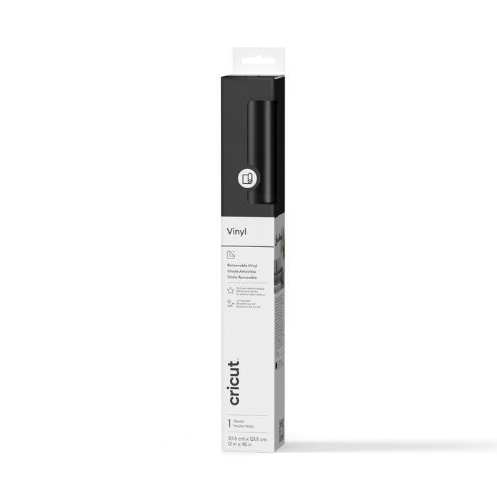 Cricut Removable Adhesive Vinyl, 12 x 48 Inches, Black