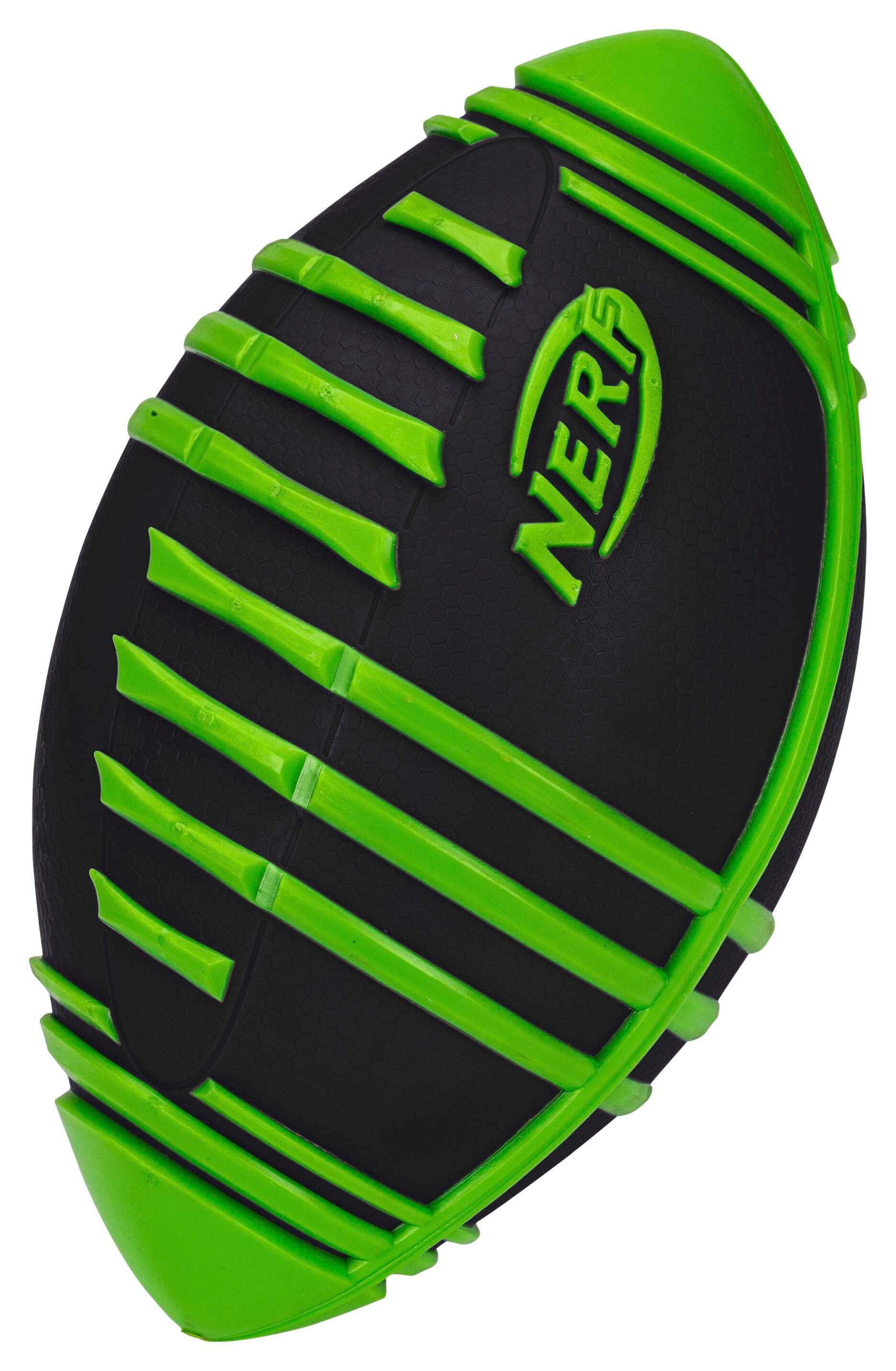 Nerf Weather Blitz Foam Football, Black/Green 2140001