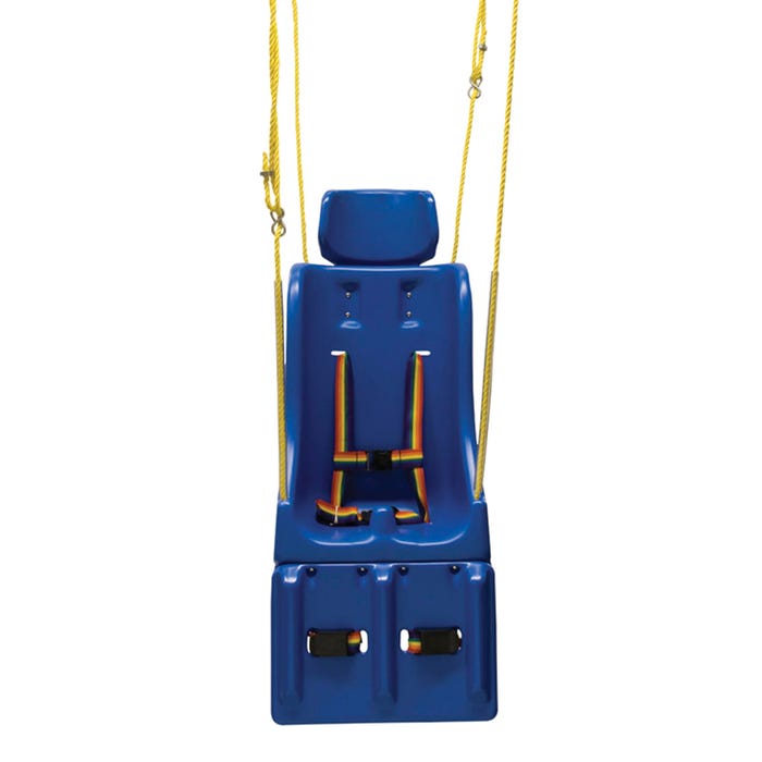 Skillbuilders Special Complete Swing Seat, Child, Small, 11 x 8 x 24 Inches, Blue
