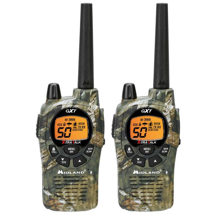 Midland GXT1050 Two-Way Radio, Camouflage