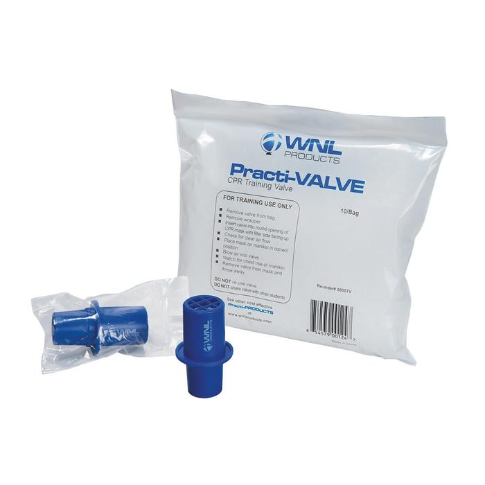 Practi-Valve CPR Training Valves, Pack of 10