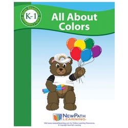 Newpath Learning All About Colors Student Activity Guide, Grades K to 1, Item Number 2024619