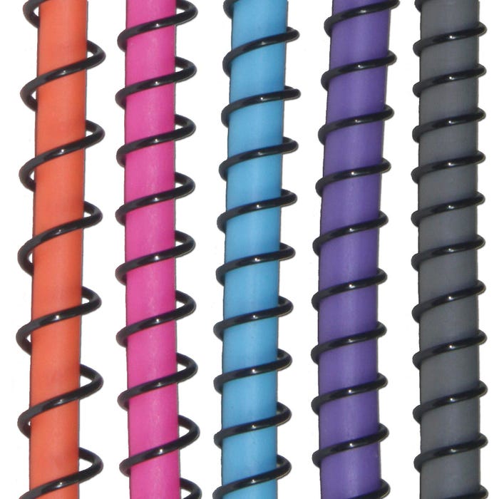 Aeromat Elite EX-Core Extra Light Fitness Tube with Soft Foam Grip, 48 Inches, Orange