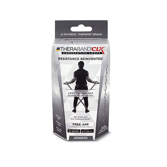 TheraBand CLX Advanced 5 feet Silver