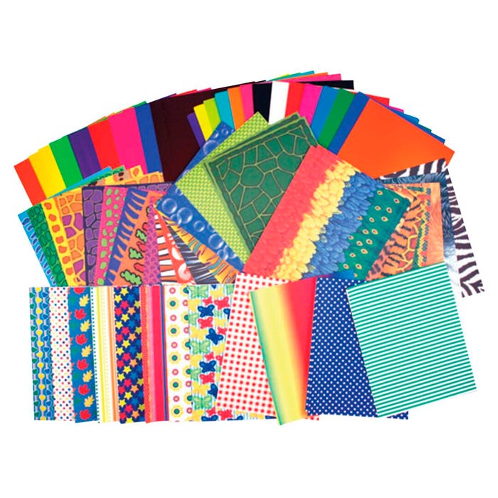 Roylco Preschool Paper, Assorted Sizes, Pack of 176