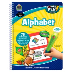 Teacher Created Resources Power Pen Learning Book, Alphabet, Grades K to 1, Item Number 1567990