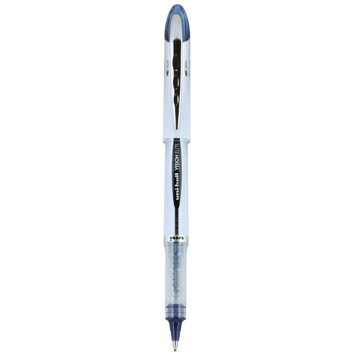 uniball Vision Elite Roller Ball Stick Pen, 0.8 mm Bold Tip, Blue