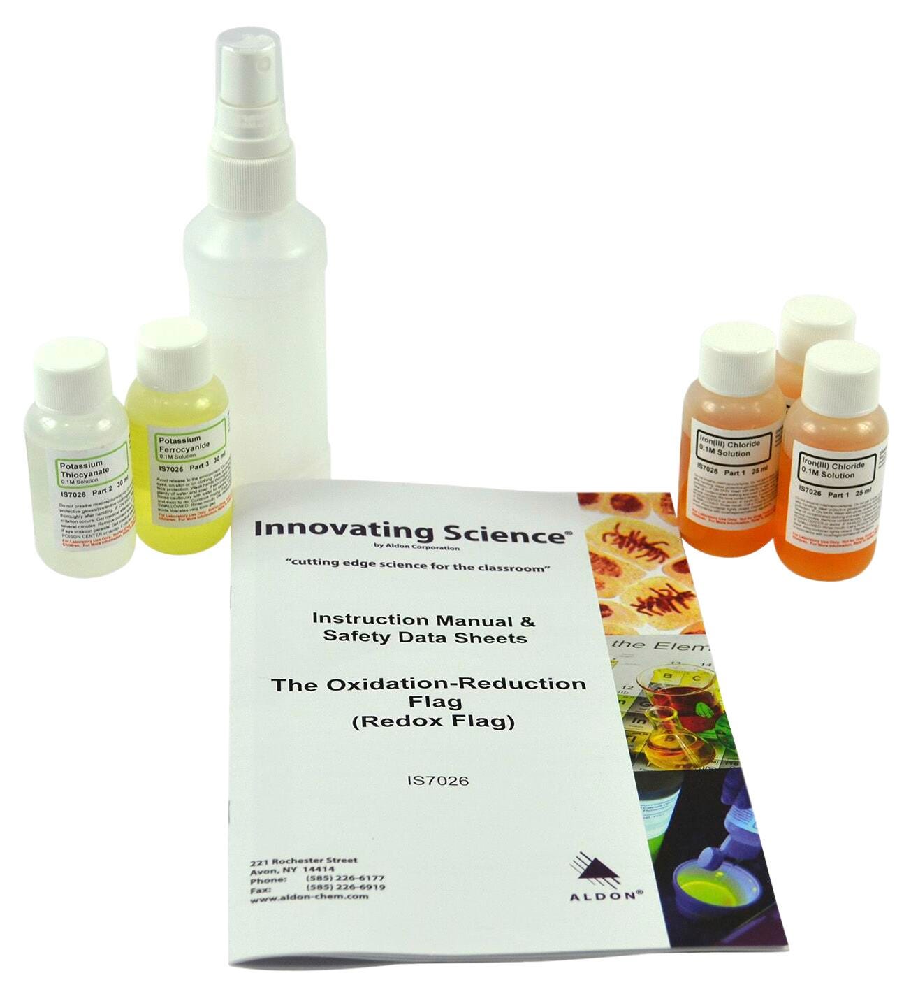 Image for Innovating Science The Oxidation Reduction Flag Chemical Demo from School Specialty