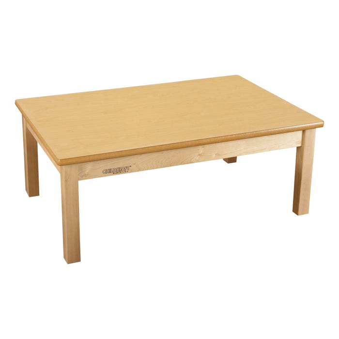 Childcraft Wood Table, Laminate Top, Rectangle, 60 x 30 x 26 Inches