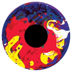 Optikinetics Solar Liquid Effect Wheel, Magnetic, Multicolored 2121145