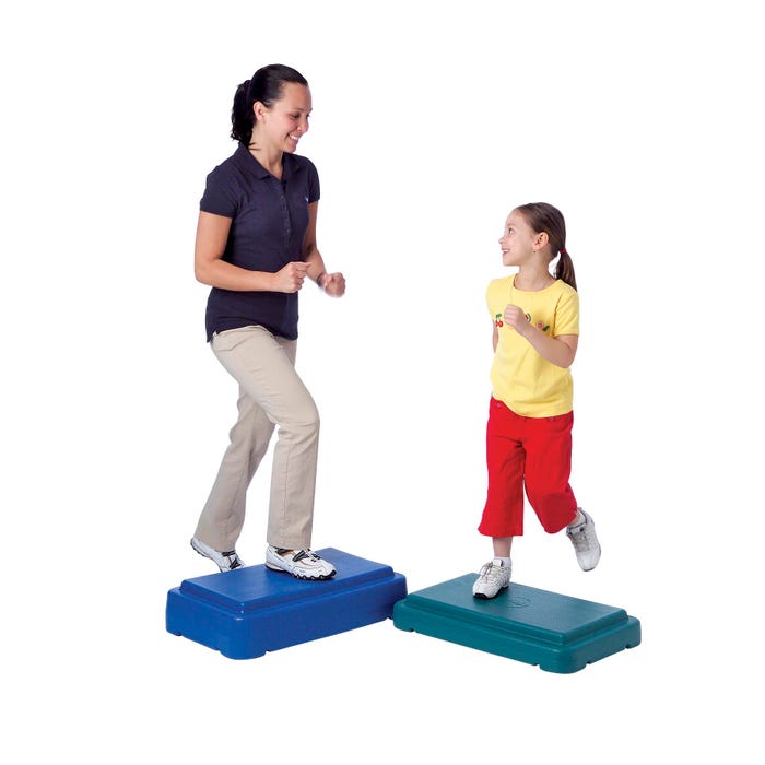 FlagHouse Fitness Step, 6 Inch, Blue