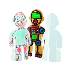 Roylco Stand Up People, 7-1/4 X 11-1/2 Inches, Pack of 50, Item Number 2090560