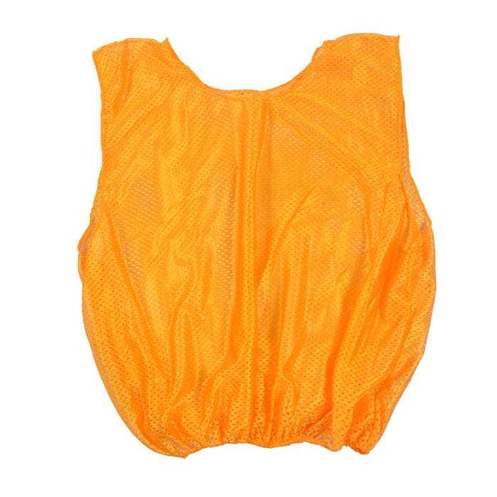 Sportime Adult Mesh Scrimmage Vest, Yellow