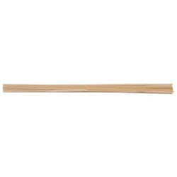 Creativity Street Natural Wood Dowels, 0.25 x 36 Inches, Pack of 12, Item Number 2106234