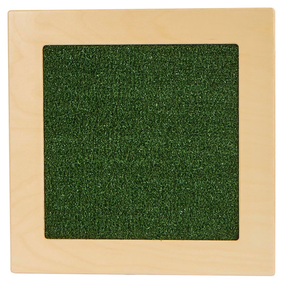 Abilitations Tactile Sensory Panel, Turf Grass, 15 x 15 x 3/4 Inches, Item Number 2023275