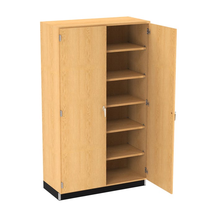 Diversified Spaces General Storage Cabinet, 60 x 22 x 84 Inches, Maple