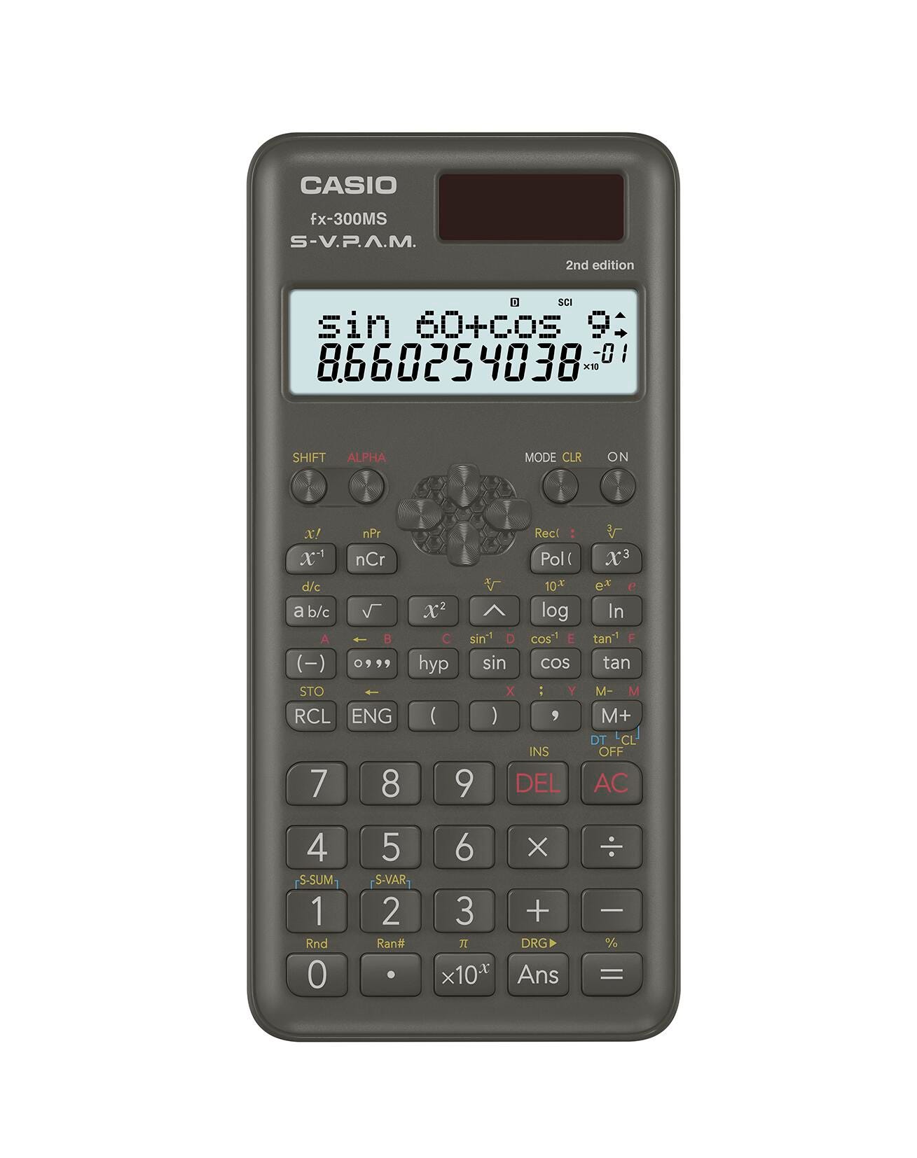 Image for Casio fx-300MS PLUS 2nd Edition Scientific Calculator, Black from School Specialty