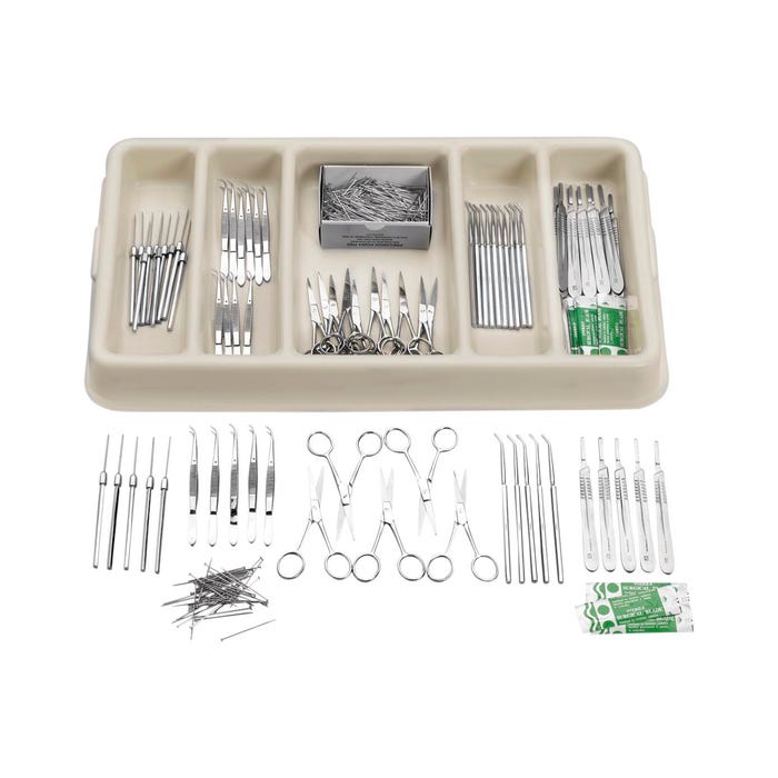 Classroom Dissection Instrument Set, Economy Grade Set A