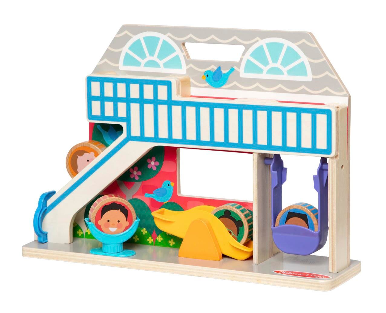 Melissa & Doug GO TOTs Schoolyard Tumble, 5 Pieces, Item Number 2122194